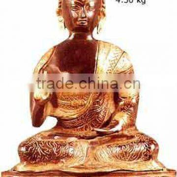 2014 silver buddha statue