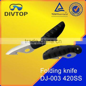 Scuba folding diving knife scuba diving equipment