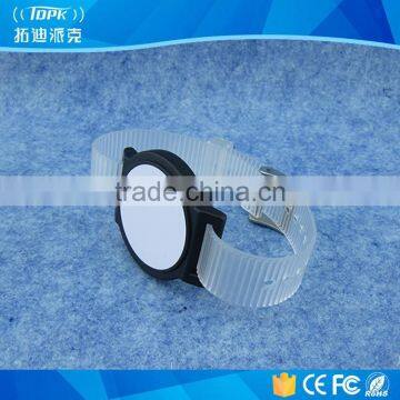 For events cheap custom transparent rfid plastic wristband