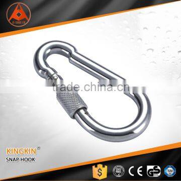 high quality DIN5299 stainless steel snap hook carabiner snap hook with screw