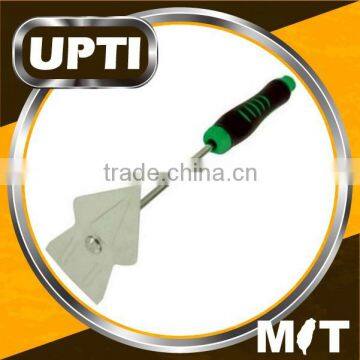 Taiwan Made High Quality Stainless Steel Two-Tone Ergo Handle Garden Hand Tool Digging Hoe Shovel