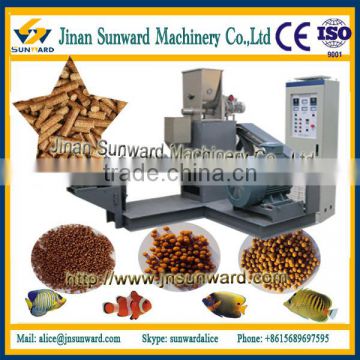 small scale 100kh/g single screw fish food machine