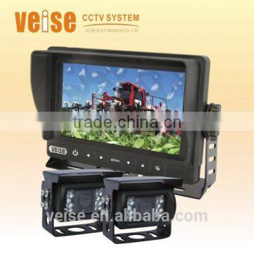 Waterproof LCD monitor around view monitor tractor rear view system