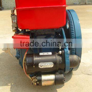 Single cylinder 4 stroke water cooled diesel engine