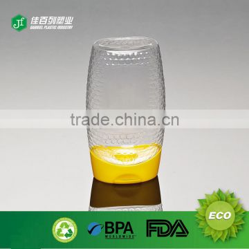 Food grade PET 500g soft plastic honey squeeze bottle