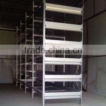 Greenhouse aluminum alloy planting bed for mushroom