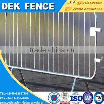 Galvanized steel crowd control barricade Used Concert Crowd ControlBarriers