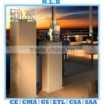 [N.L.K] BRAND high quality outdoor landscap Ethanol fireplace CE outdoor freestanding bio ethanol fireplace