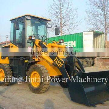 1.0 Ton Mini Compact Wheel Loader For Sale, 0.5cbm,37KW photo-2