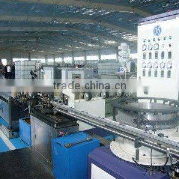 Inner flat dripper pipe production line