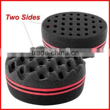 Wave Barber Hair Brush Sponge for Dreads Afro Locs Twist Curls Coil Magic Tool photo-3