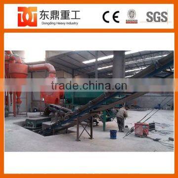 2.0 meter rotary dryer for drying 5 ton bentonite with low temperature