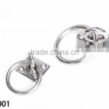 Welded Ss304 Stainless Steel Sus316 Lifting Pad Eye Plate Door Hardware photo-4