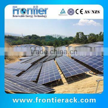 Ground Circle Pile Solar Mounting Bracket photo-3