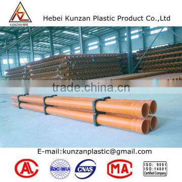 Vergin Raw Material PVC Cable Protection Pipe photo-5