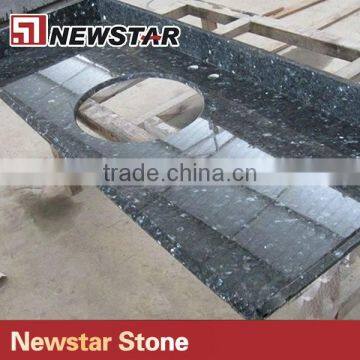 Beautiful Blue Granite Laminated Kitchen Countertops photo-2