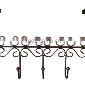 5 Hook Over the Door Hanger Rack for School and Home Application photo-3