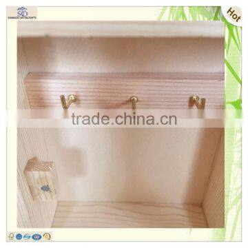 Unique House Style Fence Door Wooden Key Box