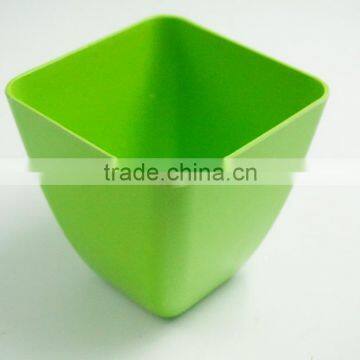 2016 Hot Selling Bio Eco Bamboo Fiber Square Flower Pot photo-2