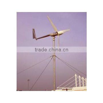 Guyed wire tower for 1kw wind turbine