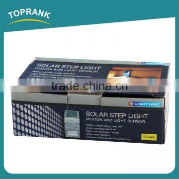 New Design Stair Wall Light Aluminium Motion Sensor Solar Outdoor Led Wall Lights photo-5