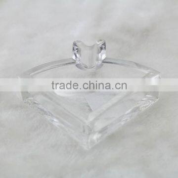 clear glass ashtray ,triangle shaped glass ashtray