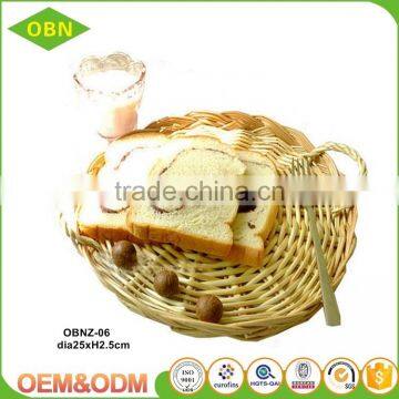 Wholesale Eco - Friendly Handmade Durable Brown Wicker Bread Fruit Basket With Cover photo-3
