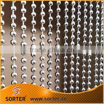 excellent newly metal ball chain curtain/steel beaded chain curtain/anti static room divider