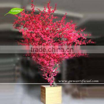 GNW BLS033 Wedding Potted Trees centerpieces with red flower for home decoration