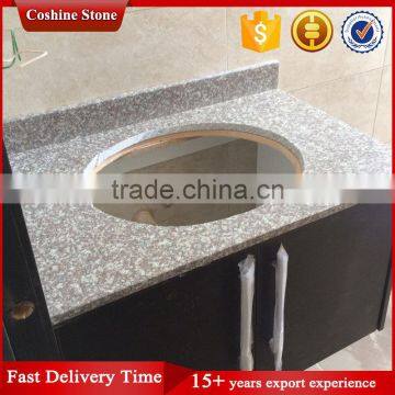 Misty Brown Bainbrook Peach Color G664 Granite Kitchen Countertop, Vanity Top photo-2