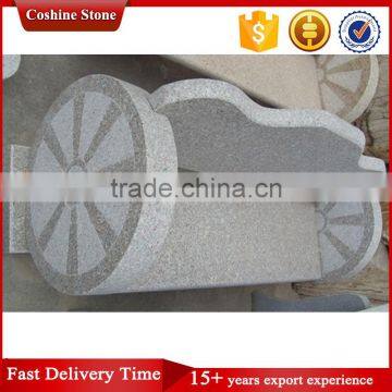 Granite Stone Park Benchs With Backrest photo-3