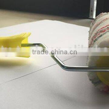 Patterned Paint Roller Acrylic Cover Red/gray Strip Stick System Roller Frame photo-3