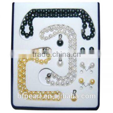 Shell Pearl Beads Jewelry Sets with Magnet Clasp