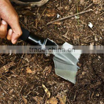 Best Selling Kavass High Quality Garden Shovel Made of Imported Hi-carbon Steel Can Folding Shovel photo-3