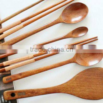 bamboo & wooden spoon,fork,knife,shovel,chopsticks.cutlery