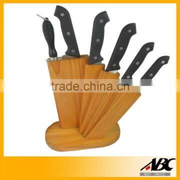 6pcs Plastic Handle Stainless Steel Steak Knife photo-5