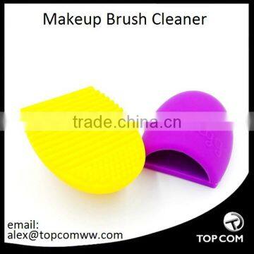 Cleaning MakeUp Washing Brush Silica Glove Scrubber Board Cosmetic Clean Tools photo-2