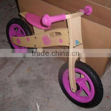 Hot Sale High Quality Wooden Bike,popular Wooden Balance Bike,new Fashion Kids Bike W16C076-D2 photo-3