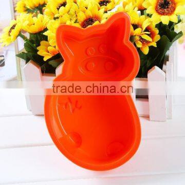 Pig silicone mould,cup cake mould,cup cake tools