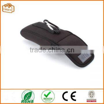 Neoprene Sunglasses and Eyeglasses Safety Pouch Case With Travel Belt Loop & Carabineer Clip photo-2