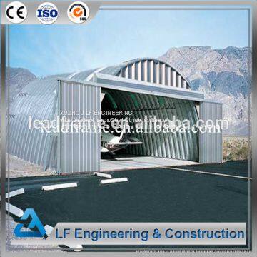 Large Wide Span Steel Framing Construction Arch Hangar photo-2