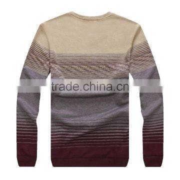 Custom High Quality Full Sleeve Mens Slim Cotton /polyester t Shirt photo-2