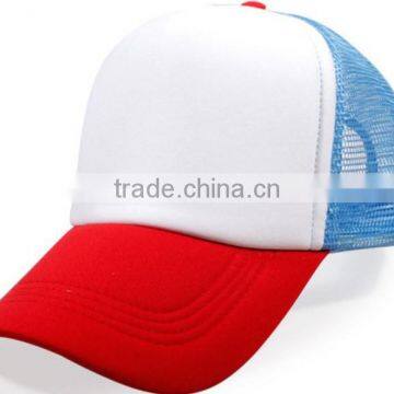 Custom Blank Tucker Hats Mesh Fabric Baseball Cap With Sponge photo-6