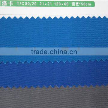 cotton/polyester fabric cvc 60/40