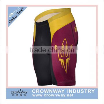 Comfortable & Breathable Bike Padded Shorts sublimation bib shorts