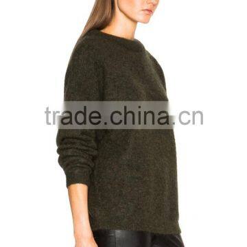2016 New Arrival Lady Mohair Sweater Customized Factory Price photo-2