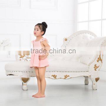 2016fashion New Design Confortable Popular Lace Swing Outfit Children Summer Beach Wear Clothes photo-4