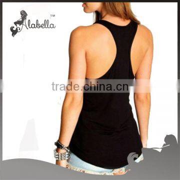 Loose Tank Tops Wholesale Black Tank Tops Casual Wear photo-2