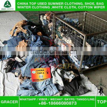 Second Hand Cotton Balloon Half Pants for Men Used Clothes France Style photo-4