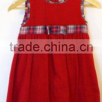 girls 100 percent cotton corduroy autumn overall